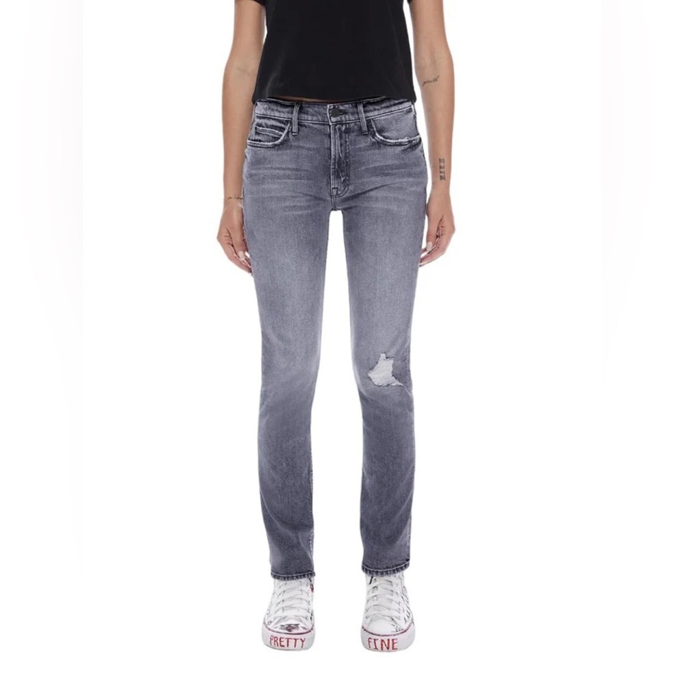 MOTHER The Flirt Straight Skinny Jean Hell Yeah Wash NWT